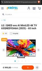 LG 65 inch QNED93 MiniLED VA-panel met factuur 28/11 en doos, Audio, Tv en Foto, Televisies, Ophalen, OLED, Zo goed als nieuw