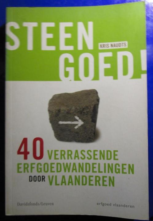 Steengoed    Kris Naudts, Boeken, Reisgidsen, Zo goed als nieuw, Reisgids of -boek, Ophalen of Verzenden