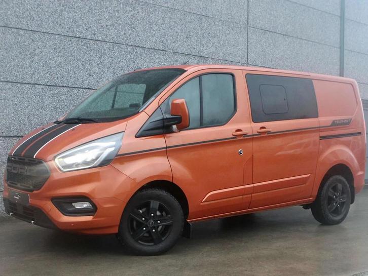Ford Transit Custom L1 5 zitplaatsen (bj 2022), Auto's, Bestelwagens en Lichte vracht, Bedrijf, Te koop, ABS, Achteruitrijcamera