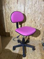 Bureaustoel roze, Huis en Inrichting, Bureaustoelen, Ophalen, Gebruikt, Roze, Bureaustoel