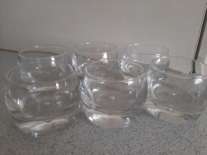 6 amuse hapjes glazen, Huis en Inrichting, Keuken | Servies, Nieuw, Glas, Ophalen of Verzenden