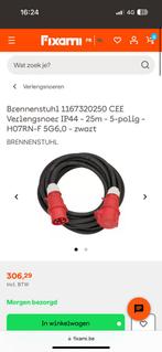 Verlengkabel Krachtstroom 380v/400v, Ophalen, Zo goed als nieuw