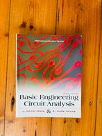 Basic engineering circuit analysis, Boeken, Wetenschap, Ophalen of Verzenden, Zo goed als nieuw