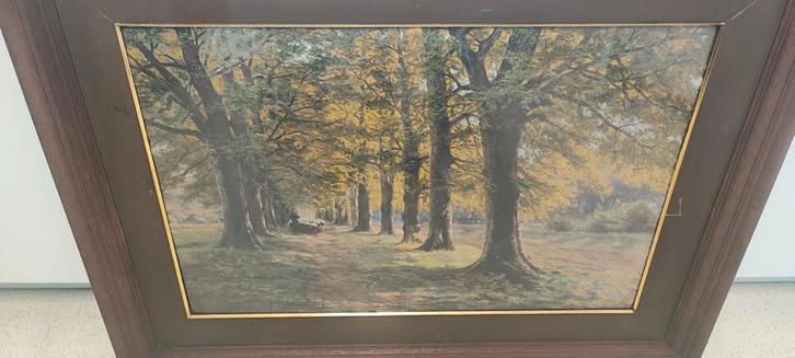 Groot schilderij Belgische schilder Henri Houben, Antiek en Kunst, Kunst | Schilderijen | Klassiek, Ophalen