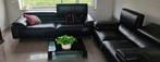 Lederen sofa , 
Salon en Cuir  3+2, Ophalen, Zo goed als nieuw, Leer