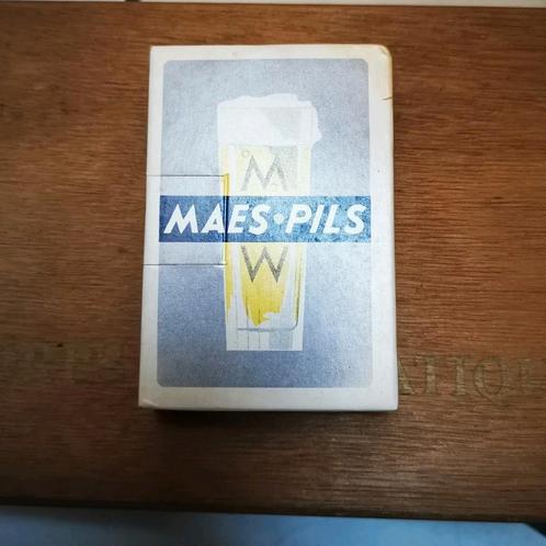 Maes pils oude speelkaarten nieuw bewaard, Verzamelen, Biermerken, Nieuw, Ophalen of Verzenden