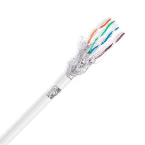 Câble réseau Cat6A S/FTP (10GbE) vendu au mètre, Informatique & Logiciels, Pc & Câble réseau, Neuf, Enlèvement