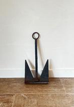 Oud bootanker, anker ijzer decoratie bruut industrieel grof, Ophalen of Verzenden