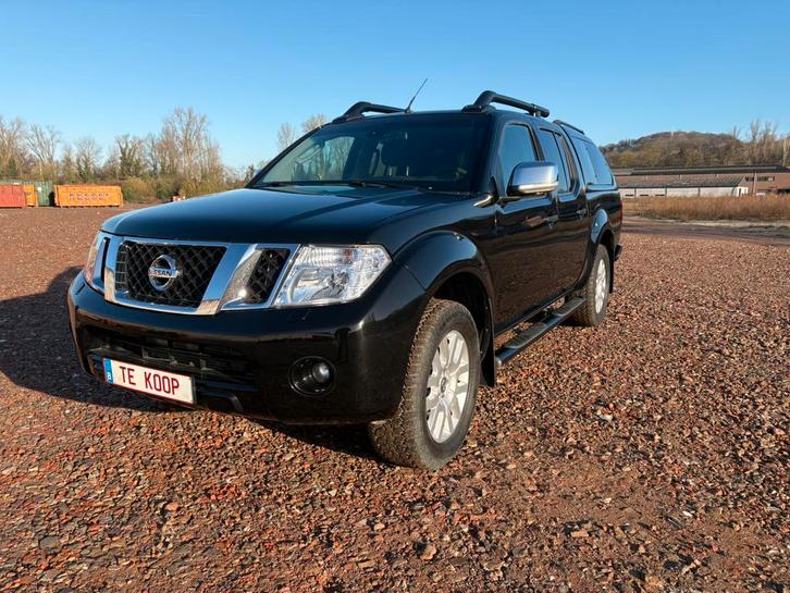 Nissan navara v6, Auto's, Bestelwagens en Lichte vracht, Particulier, Nissan, Diesel, 5 deurs, Automaat, Zwart, Ophalen