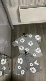 Grijze denim tears setjes maatje S/M/L, Ophalen of Verzenden, Zwart