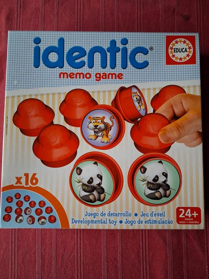 Identic - Memo Game, Kinderen en Baby's, Speelgoed | Educatief en Creatief, Ophalen of Verzenden