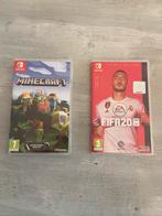 Nintendo switch games - fifa 20 en minecraft, Games en Spelcomputers, Games | Nintendo Switch, Ophalen, Zo goed als nieuw