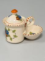 Zeldzame antieke vintage jam- of honingpot keramiek pot, Ophalen of Verzenden