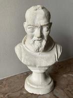 Buste / borstbeeld heilige Pater Pio (21 cm), Ophalen of Verzenden, Gebruikt, Beeld(je), Christendom | Katholiek