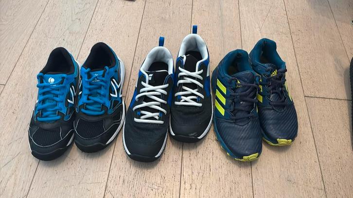 Hockeyschoenen voor binnen (36-38) + outdoor (36), Sport en Fitness, Hockey, Gebruikt, Schoenen, Ophalen