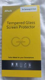 Screenprotector - tempered glass (Samsung 6,5 inch), Ophalen, Nieuw, Frontje of Cover