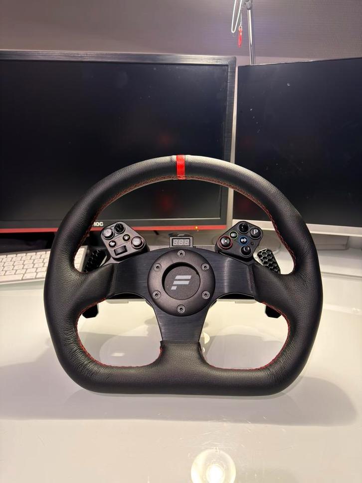 Volant Fanatec type Clubsport GT + CSL Universal Hub V2, Informatique & Logiciels, Joysticks, Comme neuf, Enlèvement ou Envoi