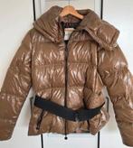 Moncler glanzende puffer jas met riem – maat 5 (L/XL), Ophalen, Bruin, Moncler, Maat 42/44 (L)