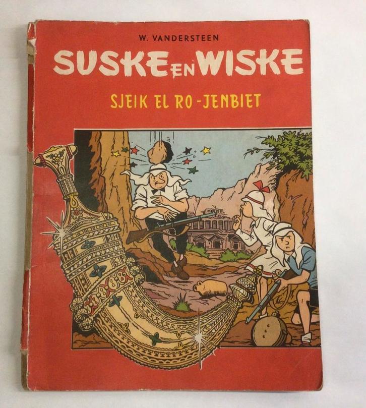 Suske en Wiske, Sjeik el rojenbiet 1966, Boeken, Stripverhalen, Gelezen, Eén stripboek, Ophalen of Verzenden