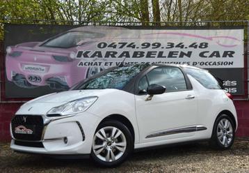 Citroën DS3 Cabrio 1.2i PureTech So Chic NEUF NAV SENS AV/A, Auto's, Citroën, Stof, Gebruikt, 1199 cc, Cabriolet
