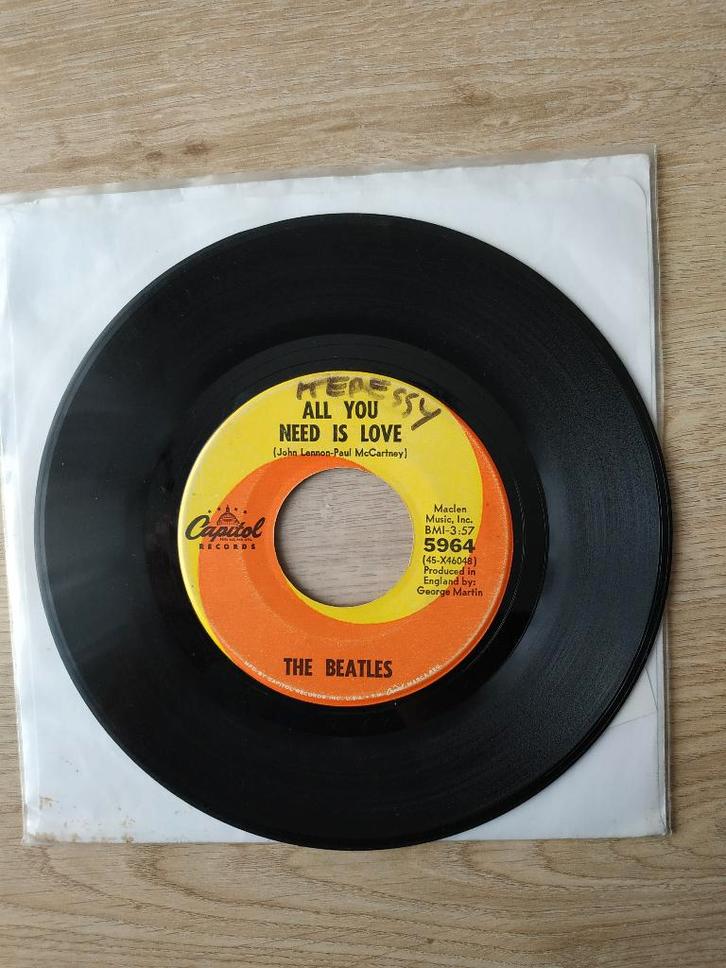 BEATLES ALLES WAT JE NODIG HEBT IS LIEFDE, Cd's en Dvd's, Vinyl | Rock, Ophalen of Verzenden