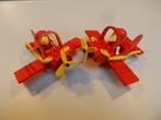 Lego Fabuland - red airplane + pilot - 2 stuks, Enlèvement ou Envoi, Comme neuf, Ensemble complet, Lego