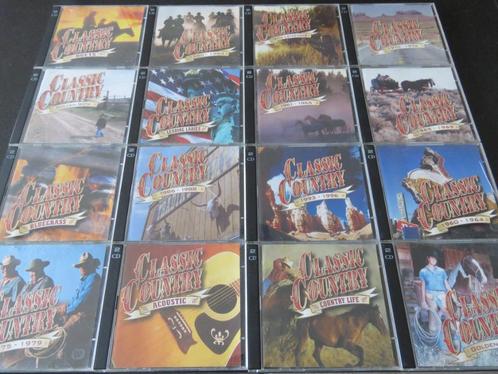 CLASSIC COUNTRY COMPILATION - 31 x DOUBLE CD / TIME LIFE, CD & DVD, CD | Country & Western, Utilisé, Enlèvement ou Envoi