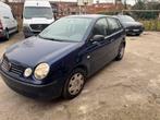 Volkswagen Polo 2003, Auto's, Voorwielaandrijving, Stof, Elektrische ramen, 4 cilinders