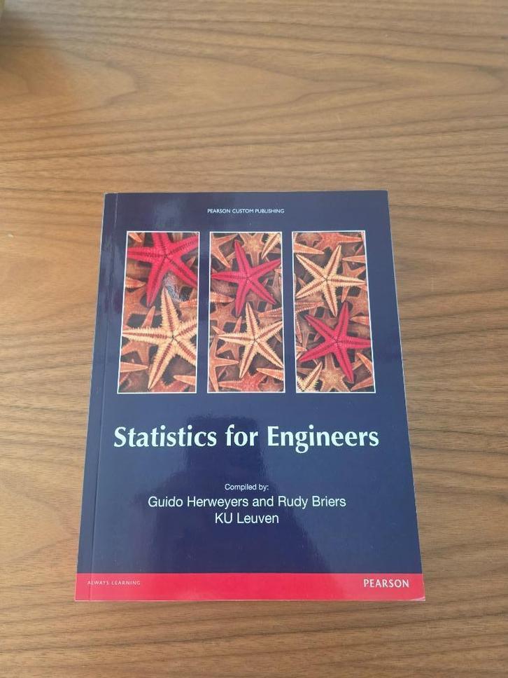 Statistics for Engineers, Boeken, Studieboeken en Cursussen, Zo goed als nieuw, Ophalen