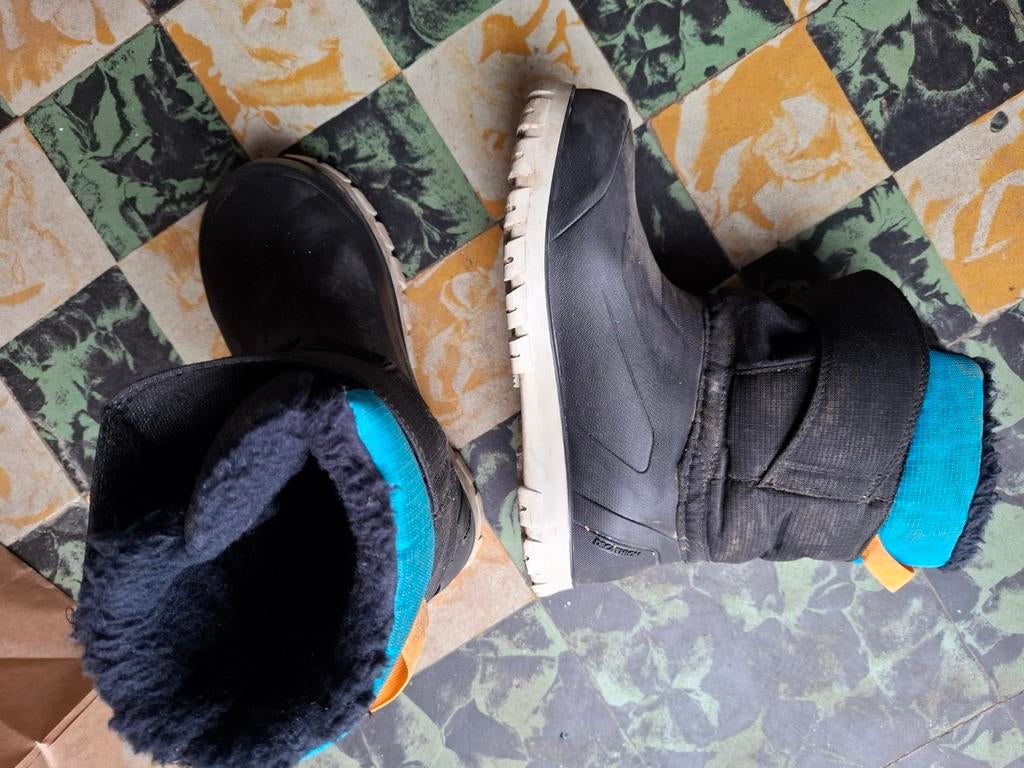 Waterdichte gevoerde laarzen maat 36, Kinderen en Baby's, Kinderkleding | Schoenen en Sokken, Zo goed als nieuw, Laarzen, Jongen of Meisje