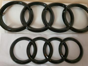 Audi A3 A4 A5 A6 A7 grill + koffer logo's blinkend zwart beschikbaar voor biedingen