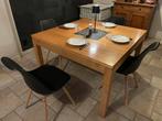 Table moderne carree, Maison & Meubles, Tables | Tables à manger, Enlèvement, Chêne