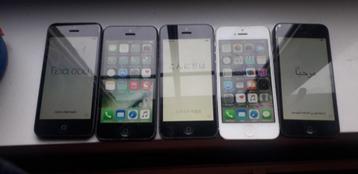 Lot de 5 iphone 5 (prix négociable) beschikbaar voor biedingen