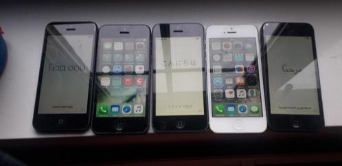 Lot de 5 iphone 5 (prix négociable), Telecommunicatie, Mobiele telefoons | Samsung, Gebruikt, Zonder abonnement, Zonder simlock