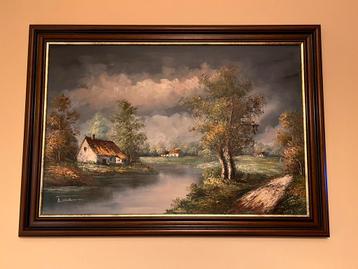 Schilderij van K. Wouters beschikbaar voor biedingen