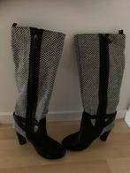 Exclusieve laarzen Tommy Hilfiger 40 zwarte lederen voet met, Kleding | Dames, Ophalen of Verzenden, Zo goed als nieuw