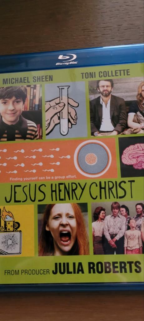 Jesus Henry Christ  "Producer Julia Roberts" blu-ray, Cd's en Dvd's, Dvd's | Komedie, Zo goed als nieuw, Romantische komedie, Vanaf 12 jaar