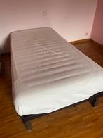 Eenpersoons bed 1m breed, Huis en Inrichting, Slaapkamer | Slaapbanken, Ophalen, Eenpersoons, Bruin, 200 cm