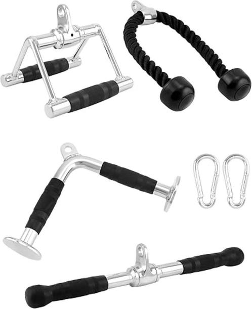 QWORK Triceps touw en V handgreep GRATIS LEVERING, Sport en Fitness, Fitnessmaterialen, Nieuw, Overige typen, Rug, Verzenden