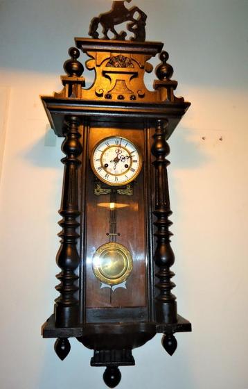 Horloge Cloche à Cheval Junghans Regulator avec clé🕐🎶😎🔊