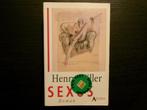 Sexus -Henry Miller-, Boeken, Ophalen of Verzenden, België