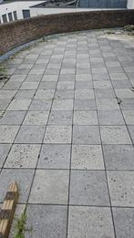 Stoepdallen / Terrastegel GRATIS, Tuin en Terras, Beton, Gebruikt, Ophalen, Terrastegels