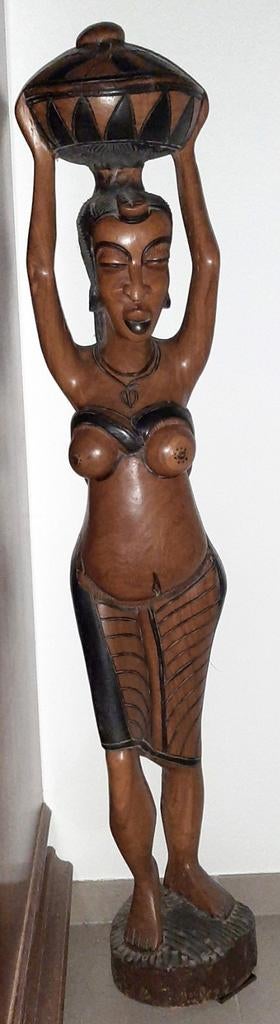 Groot Afrikaans beeld, Ophalen