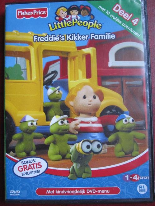 Little People - Freddie's kikker familie, Cd's en Dvd's, Dvd's | Kinderen en Jeugd, Zo goed als nieuw, Tv fictie, Poppen, Alle leeftijden