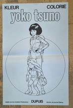 Yoko Tsuno poster om te kleuren 70s/80s, Ophalen of Verzenden, Overige figuren, Zo goed als nieuw, Plaatje, Poster of Sticker