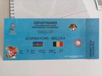 Ticket Azerbeidzjan vs België 21/11/2007, Utilisé, Enlèvement ou Envoi
