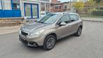 Peugeot 2008 1.2i Km 43000 Jaar 2014 Airco Zeer schoon!!, Auto's, Euro 5, Monovolume, Zwart, Beige
