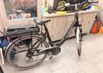 Elecktrische fiets met middenmotor en voorvorken, Fietsen en Brommers, Ophalen, Zo goed als nieuw