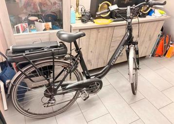 Elecktrische fiets met middenmotor en voorvorken beschikbaar voor biedingen