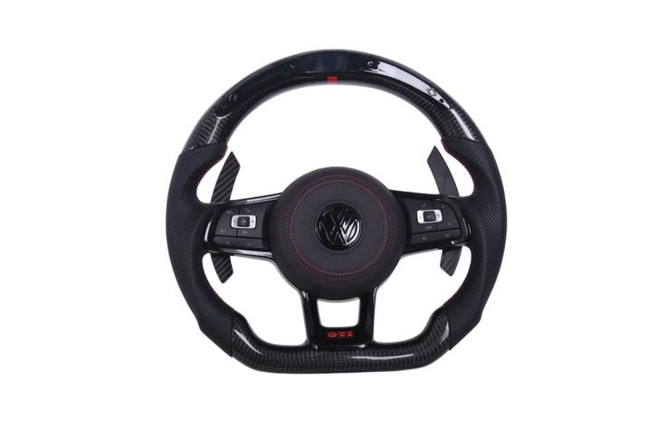Volkswagen Golf 7 / 7.5 GTI carbon & leder LED sportstuur, Autos : Pièces & Accessoires, Commande, Volkswagen, Neuf, Envoi